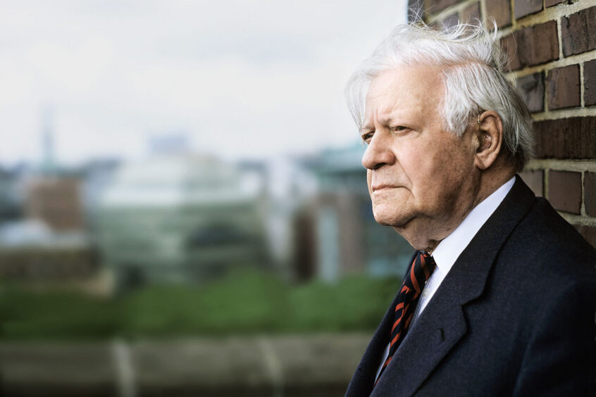 Helmut Schmidt bei der ZEIT, Fotograf Werner Bartsch