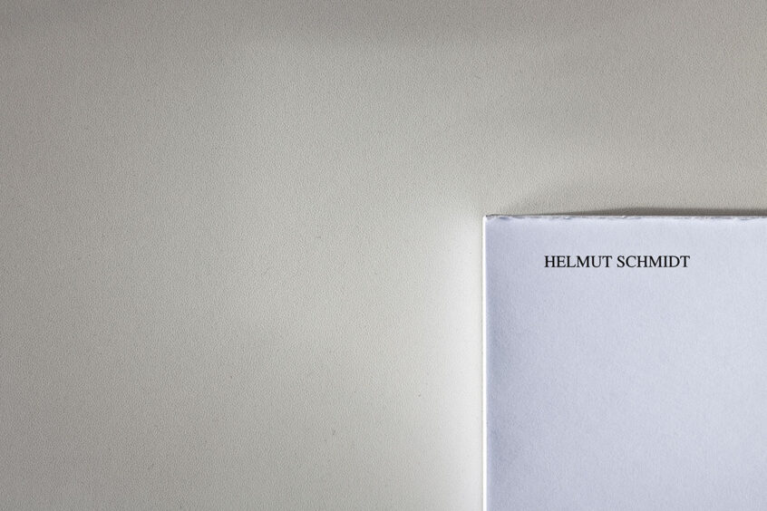 Helmut Schmidt, Foto&Copyright: Werner Bartsch