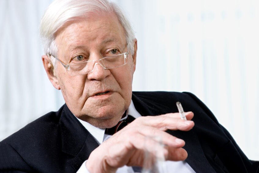 Helmut Schmidt, Foto&Copyright: Werner Bartsch
