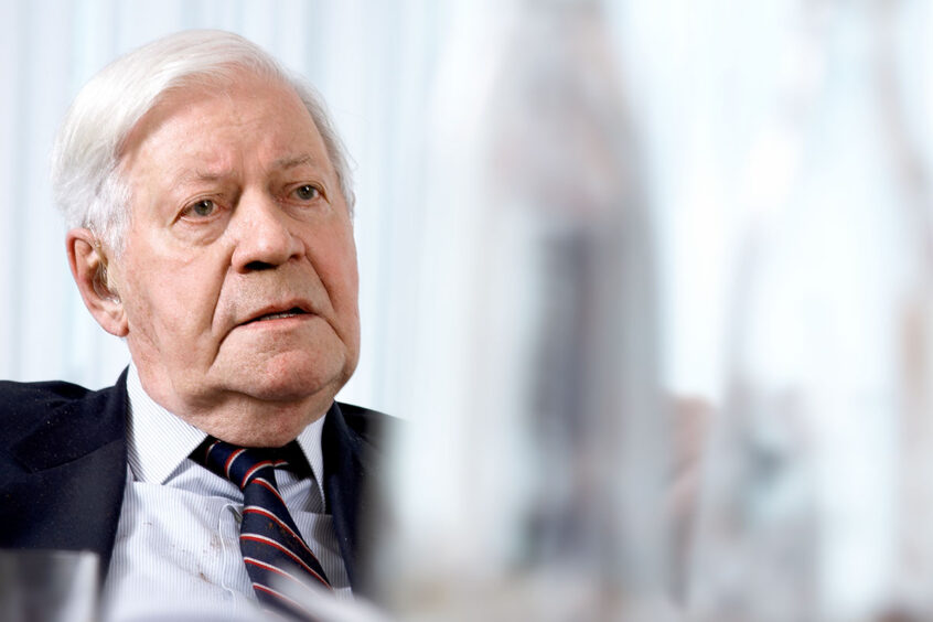 Helmut Schmidt, Foto&Copyright: Werner Bartsch
