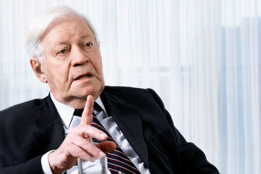 Helmut Schmidt, Foto&Copyright: Werner Bartsch