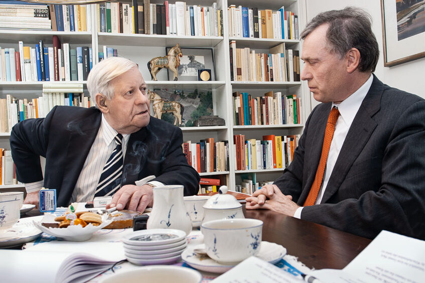 Helmut Schmidt und Horst Köhler, Foto&Copyright: Werner Bartsch