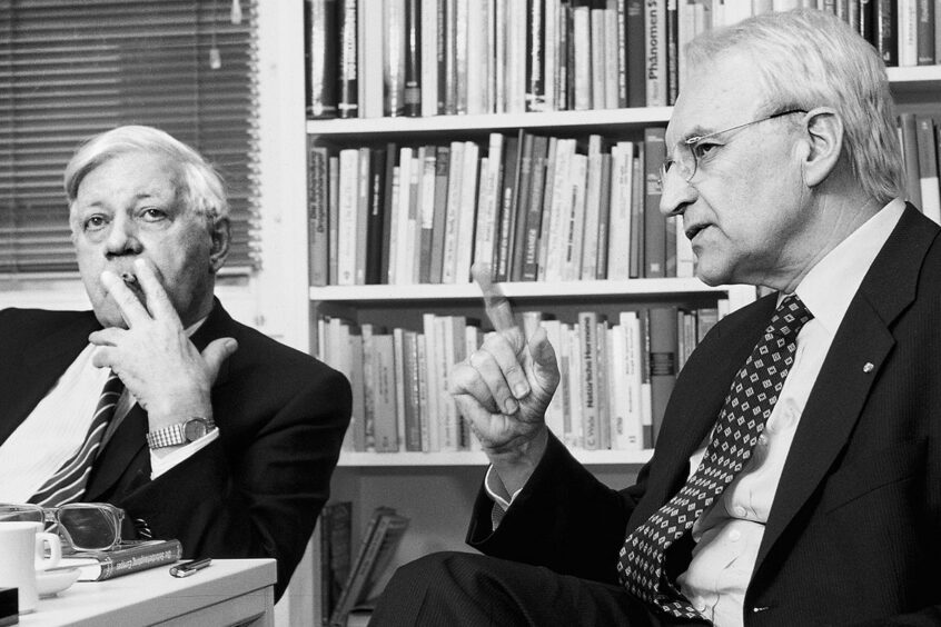 Helmut Schmidt, Foto&Copyright: Werner Bartsch