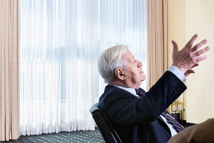 Helmut Schmidt, Foto&Copyright: Werner Bartsch