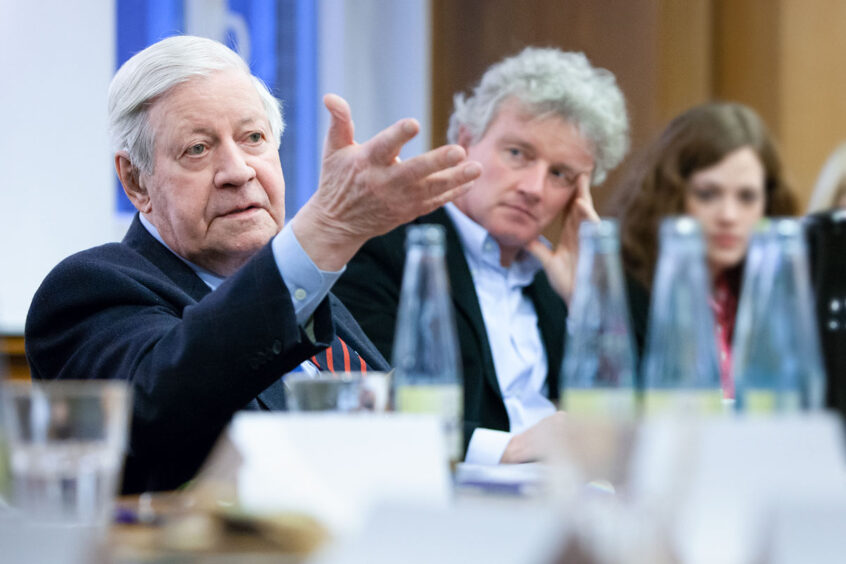 Helmut Schmidt, Foto&Copyright: Werner Bartsch