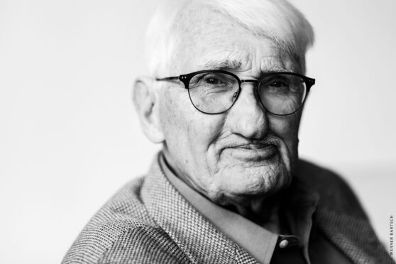 Prof. Jürgen Habermas, Foto: Werner Bartsch