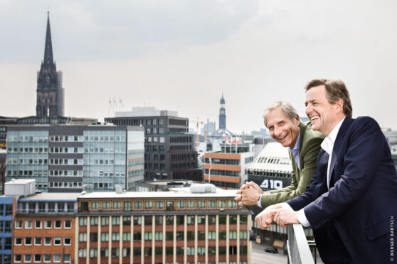 Ulrich Wickert, Klaus Cleber, Foto: Werner Bartsch