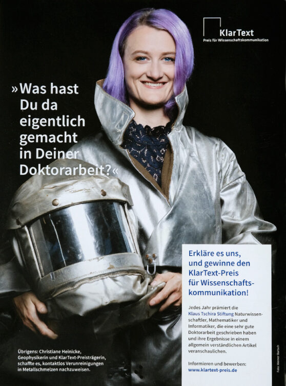 Werner Bartsch, KlarText Anzeige