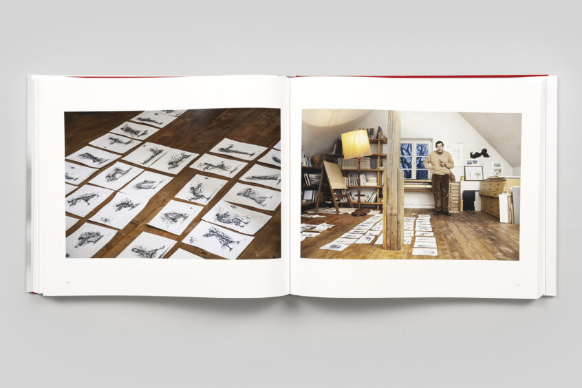 ZEITAUFNAHMEN, Werner Bartsch, Innenseiten